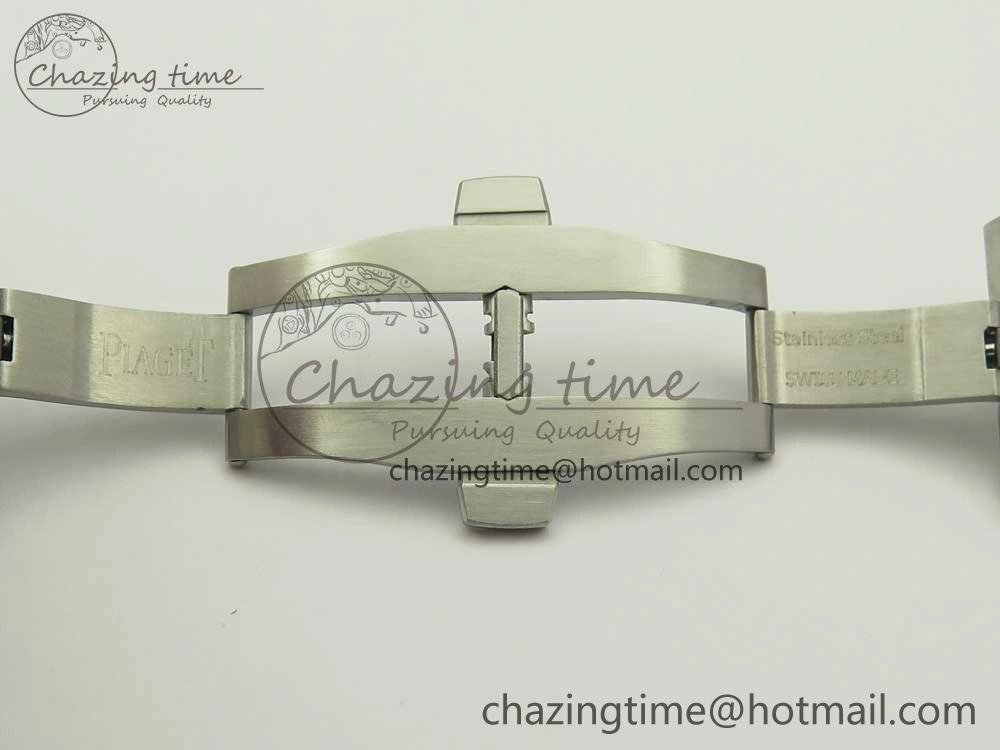 Piaget Polo S 42mm SS MKF 1:1 Best Edition White Textured Dial on SS Bracelet A1110P TopPick 9112