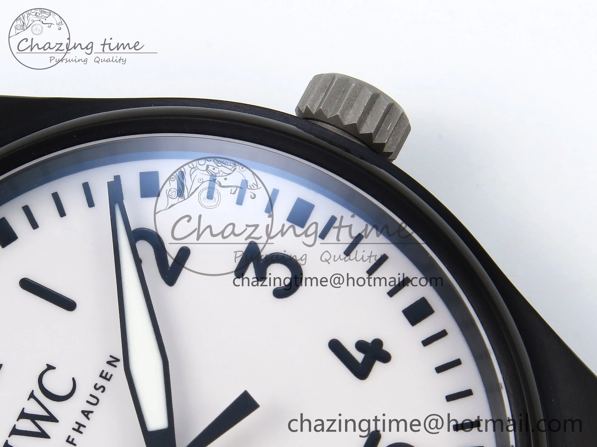 Pilot Black Ace BLSF 1:1 Best Edition White Lume Dial on Black Nylon Strap MIYOTA Original 7021
