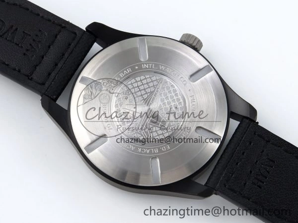 Pilot Black Ace BLSF 1:1 Best Edition White Lume Dial on Black Nylon Strap MIYOTA Original 7021