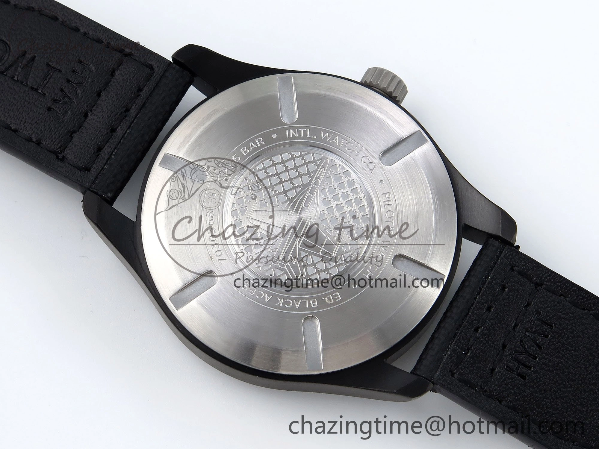 Pilot Black Ace BLSF 1:1 Best Edition White Lume Dial on Black Nylon Strap MIYOTA Original 7021