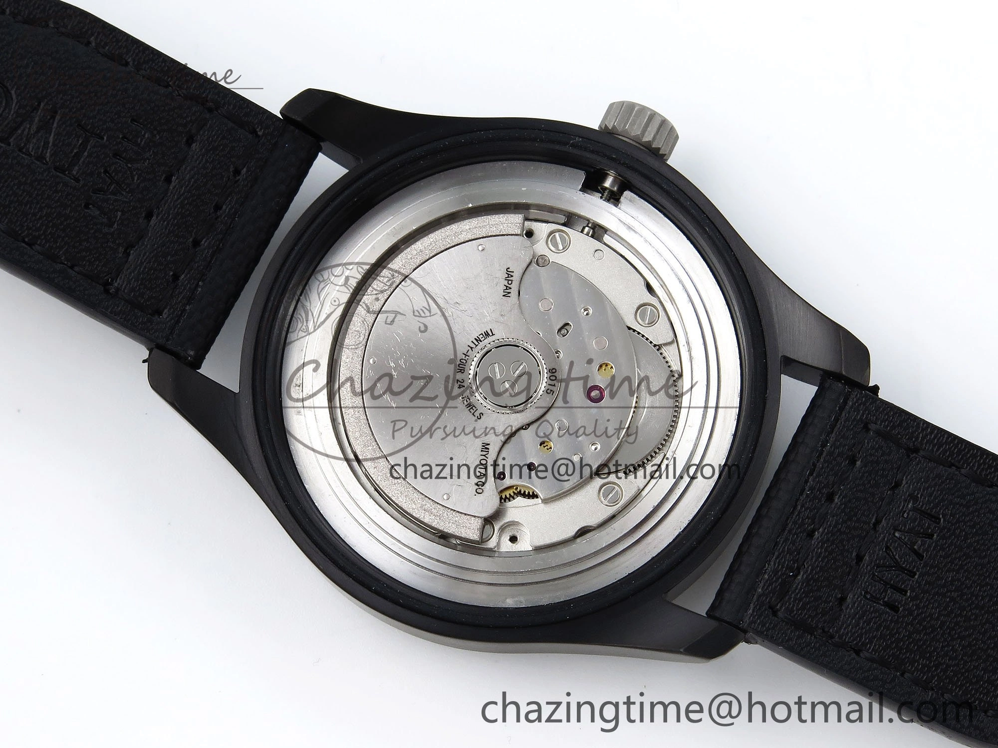 Pilot Black Ace BLSF 1:1 Best Edition White Lume Dial on Black Nylon Strap MIYOTA Original 7021