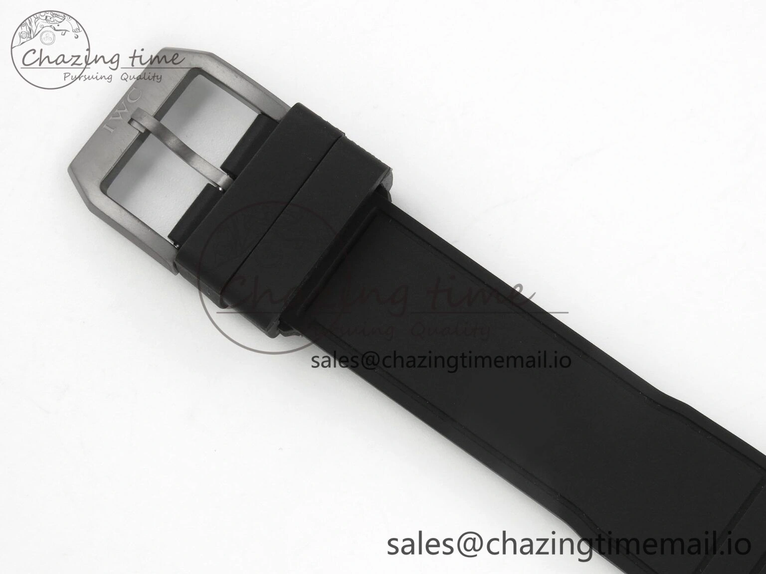 UrbanChic Pilot Black Ace BLSF 1:1 Best Edition White Lume Dial on Black Rubber Strap MIYOTA 6990