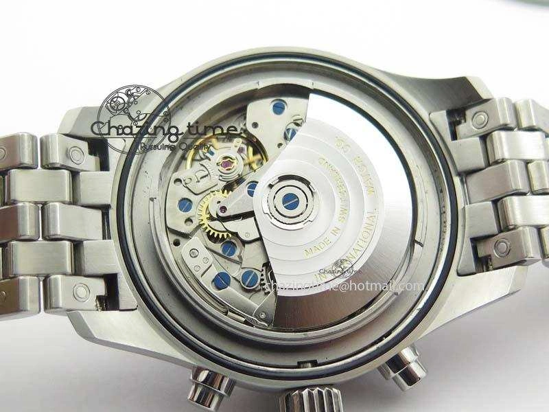 Pilot Chrono 2016 IW377714 ZF 1:1 Best Edition Blue Dial On SS Bracelet A7750 V Seasonal 7272
