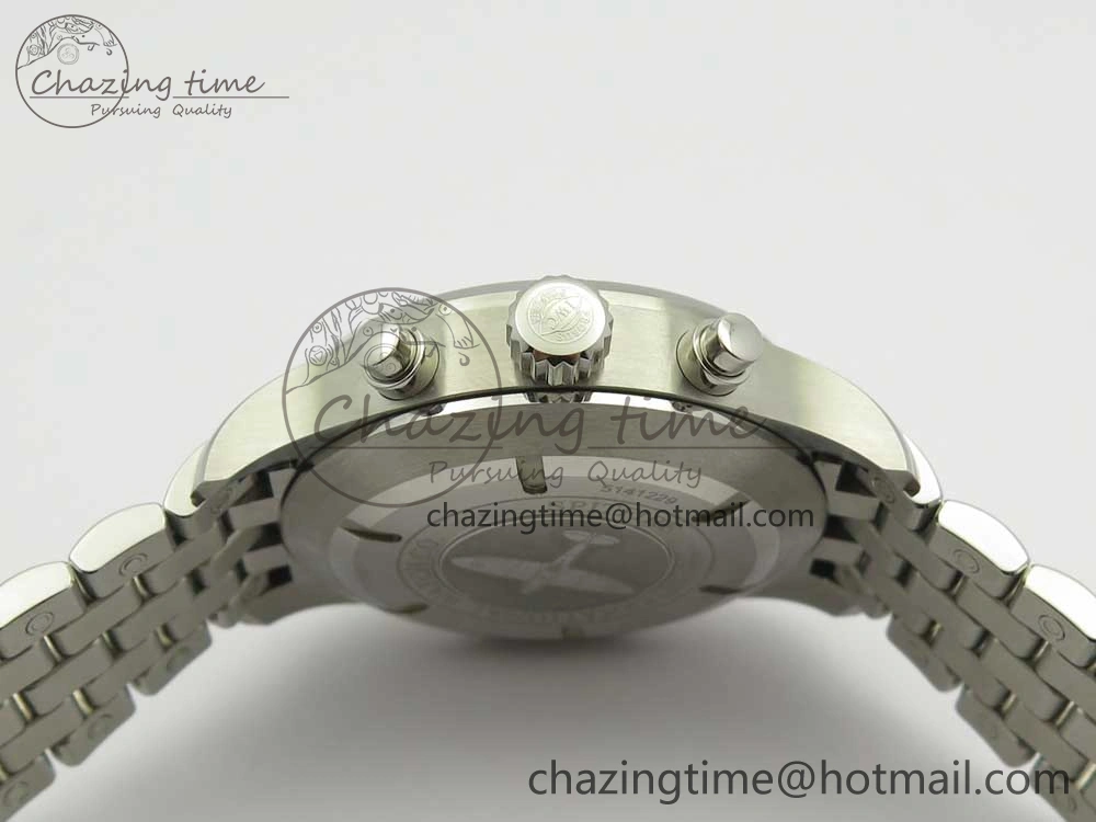 Pilot Chrono 2016 IW377719 ZF 1:1 Best Edition Gray Dial on SS Bracelet A BestValue 7135
