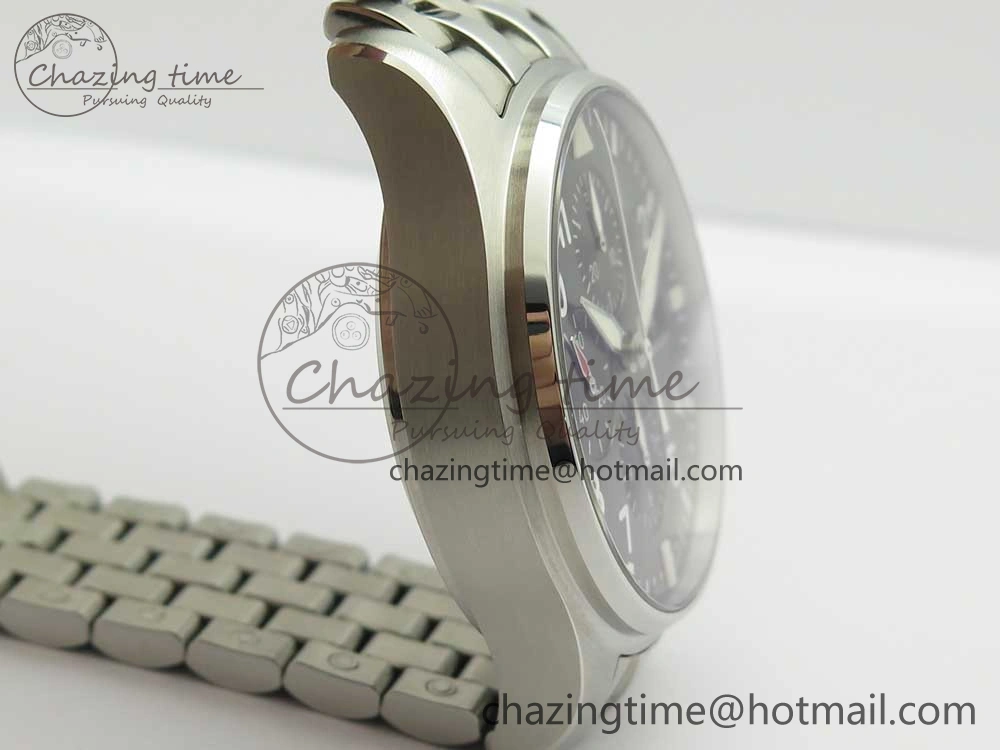 Pilot Chrono 2016 IW377719 ZF 1:1 Best Edition Gray Dial on SS Bracelet A BestValue 7135