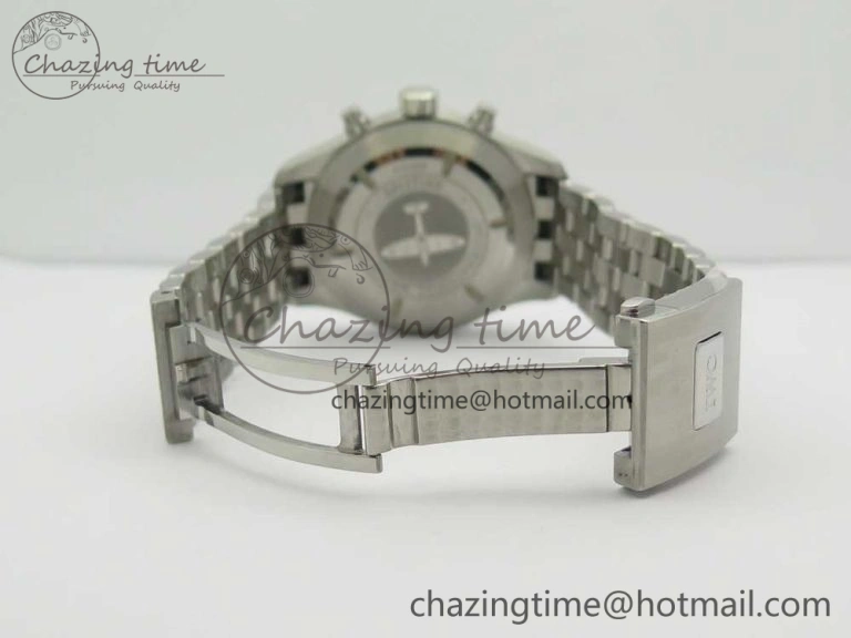 Pilot Chrono 2016 IW377719 ZF 1:1 Best Edition Gray Dial on SS Bracelet A BestValue 7135