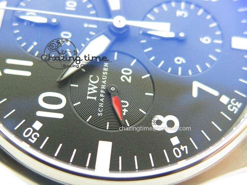 Pilot Chrono 3777 43mm ZF 1:1 Best Edition Black Dial On SS Bracelet A Comfortable 7364