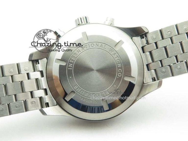 Pilot Chrono 3777 43mm ZF 1:1 Best Edition Black Dial On SS Bracelet A Comfortable 7364