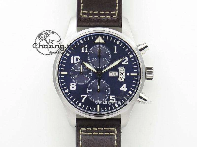 Pilot Chrono 377706 “Le Petit Prince” V6F Best Edition Blue Dial on Brown Leather Strap A Lightweight 7387