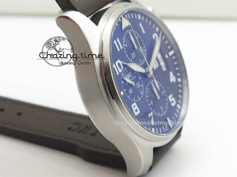 Pilot Chrono 377706 “Le Petit Prince” V6F Best Edition Blue Dial on Brown Leather Strap A Lightweight 7387