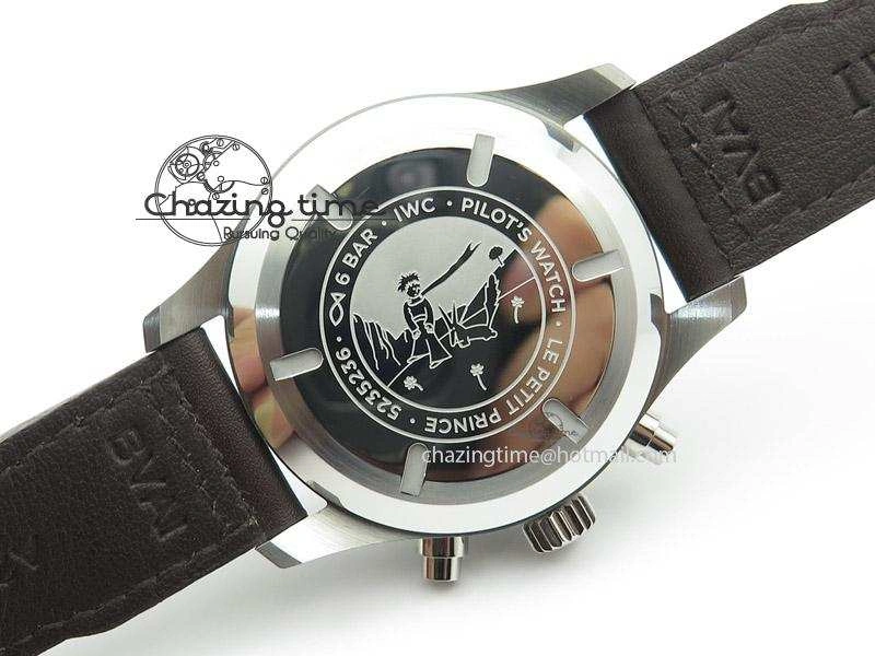 Pilot Chrono 377706 “Le Petit Prince” V6F Best Edition Blue Dial on Brown Leather Strap A Lightweight 7387
