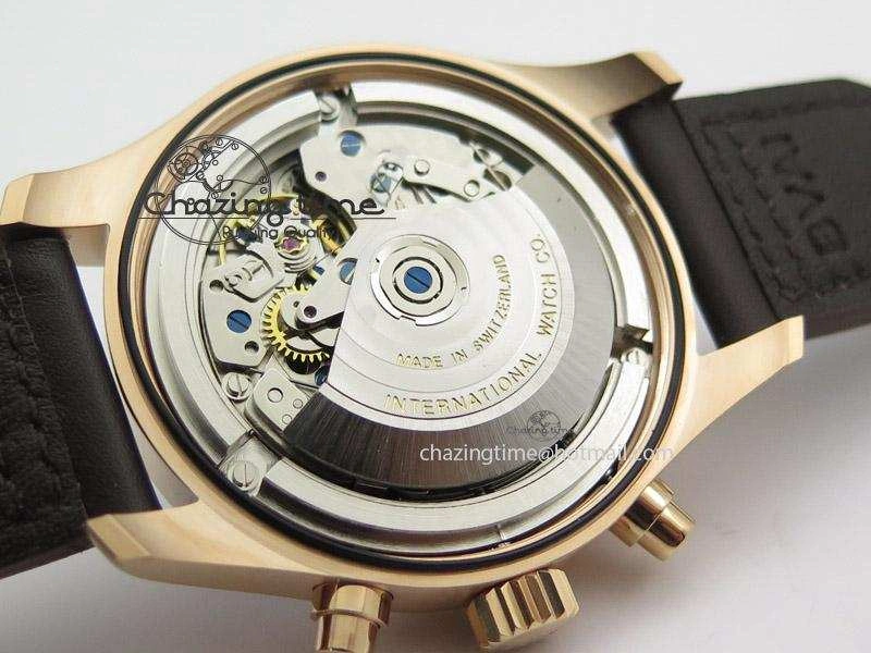 Pilot Chrono 377706 “Le Petit Prince” V6F Best Edition RG Blue Dial on Brown Leather Strap A FashionForward 7386