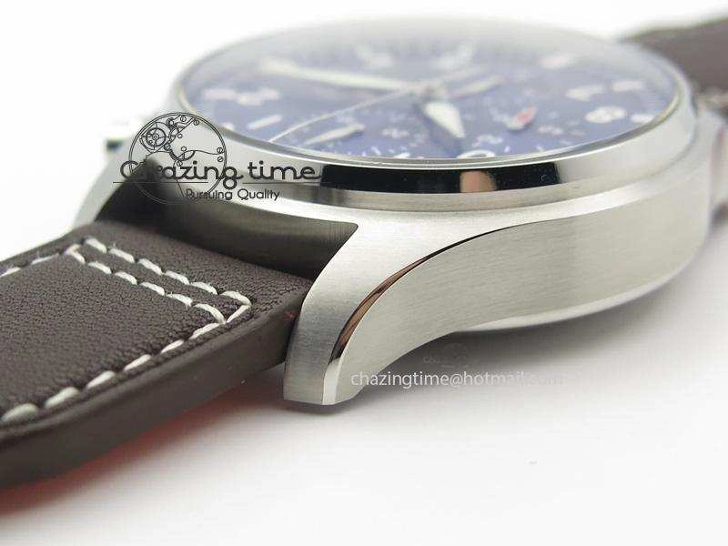 Pilot Chrono 377714 “Le Petit Prince” ZF Best Edition Blue Dial On Brown Leather Strap A Cozy 7309