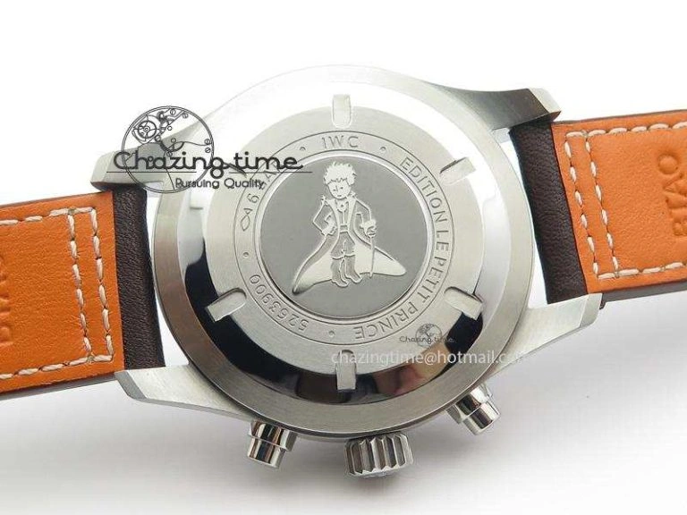 Pilot Chrono 377714 “Le Petit Prince” ZF Best Edition Blue Dial On Brown Leather Strap A Cozy 7309
