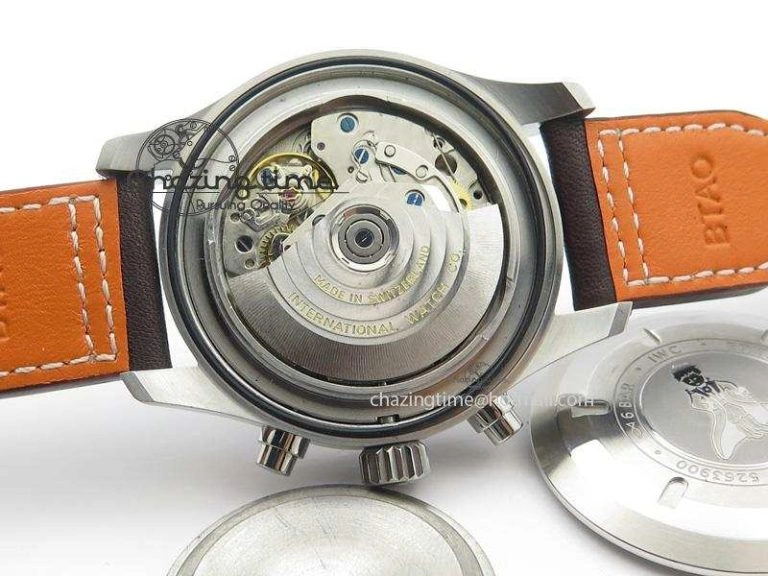 Pilot Chrono 377714 “Le Petit Prince” ZF Best Edition Blue Dial On Brown Leather Strap A Cozy 7309