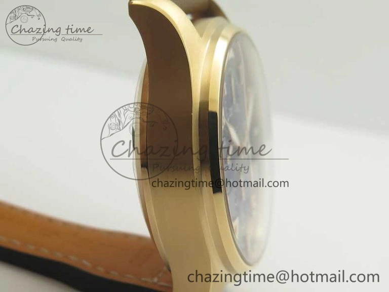 Pilot Chrono 377721 “Le Petit Prince” RG ZF 1:1 Best Edition on Brown Leather Strap A Versatile 7182