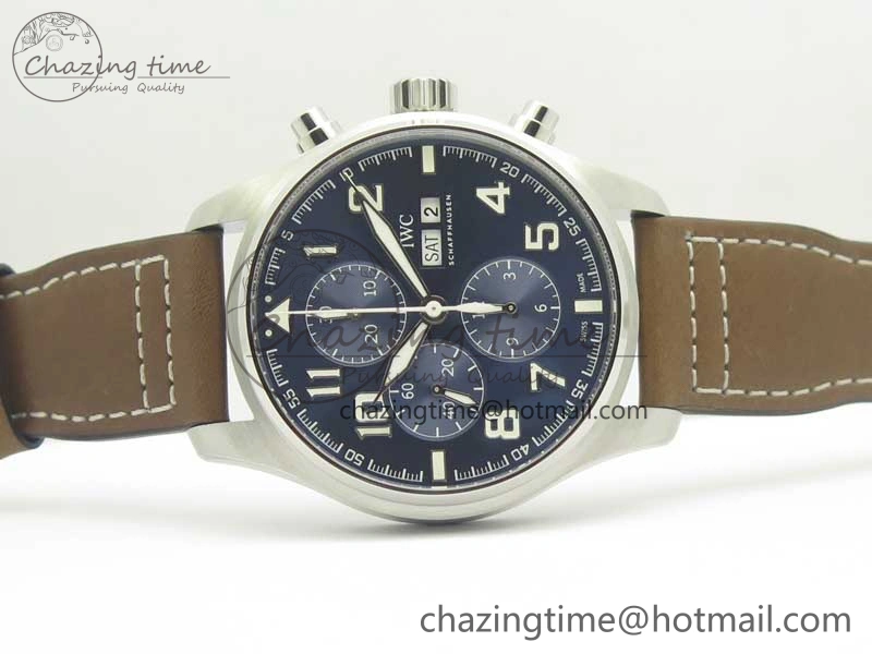 Pilot Chrono 377721 “Le Petit Prince” SS ZF 1:1 Best Edition on Brown Leather Strap A Stretchable 7180