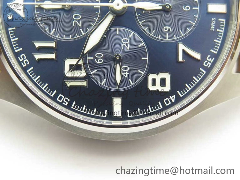 Pilot Chrono 377721 “Le Petit Prince” SS ZF 1:1 Best Edition on Brown Leather Strap A Stretchable 7180