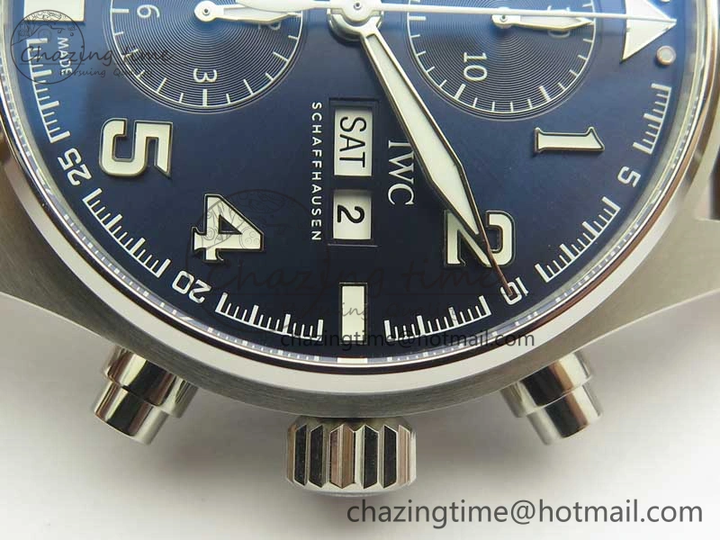 Pilot Chrono 377721 “Le Petit Prince” SS ZF 1:1 Best Edition on Brown Leather Strap A Stretchable 7180