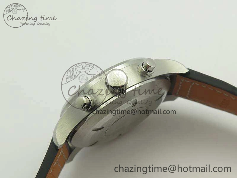 Compact Pilot Chrono IW377713 ZF 1:1 Best Edition Brown Dial On Brown Leather Strap A 7214