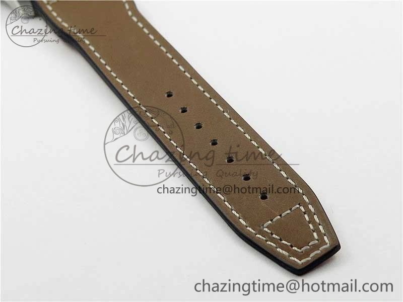 Pilot Chrono IW377726 ZF 1:1 Best Edition Green Dial on Brown Leather Strap A Effortless 7125