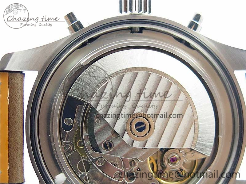 Pilot Chrono IW377726 ZF 1:1 Best Edition Green Dial on Brown Leather Strap A Effortless 7125