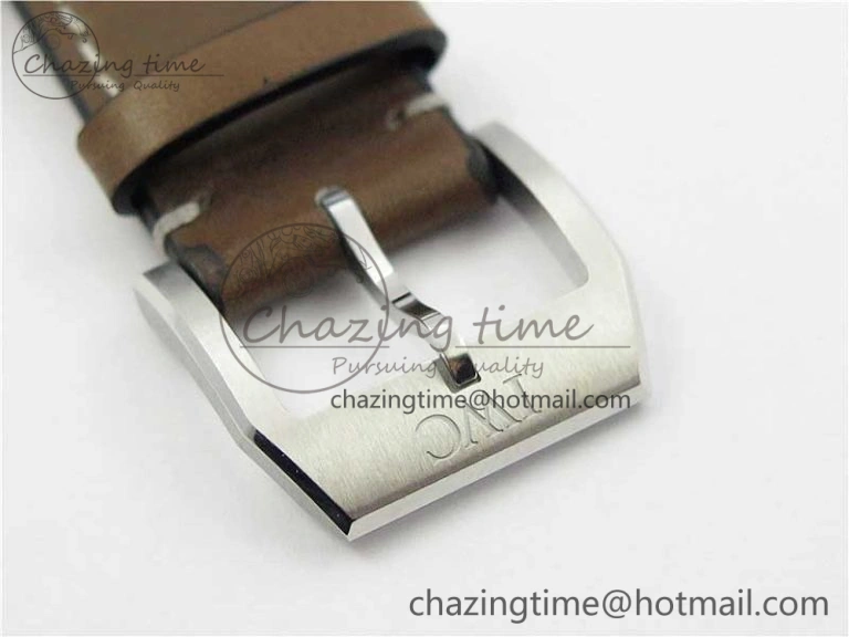 Pilot Chrono IW377726 ZF 1:1 Best Edition Green Dial on Brown Leather Strap A Effortless 7125
