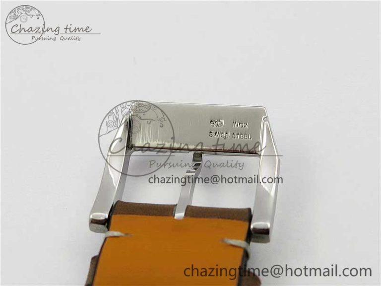 Pilot Chrono IW377726 ZF 1:1 Best Edition Green Dial on Brown Leather Strap A Effortless 7125