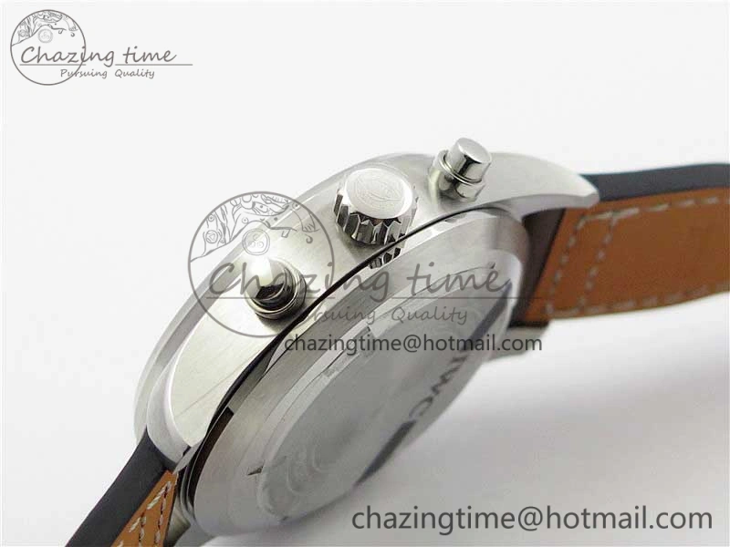 Pilot Chrono IW377726 ZF 1:1 Best Edition Green Dial on Brown Leather Strap A Effortless 7125