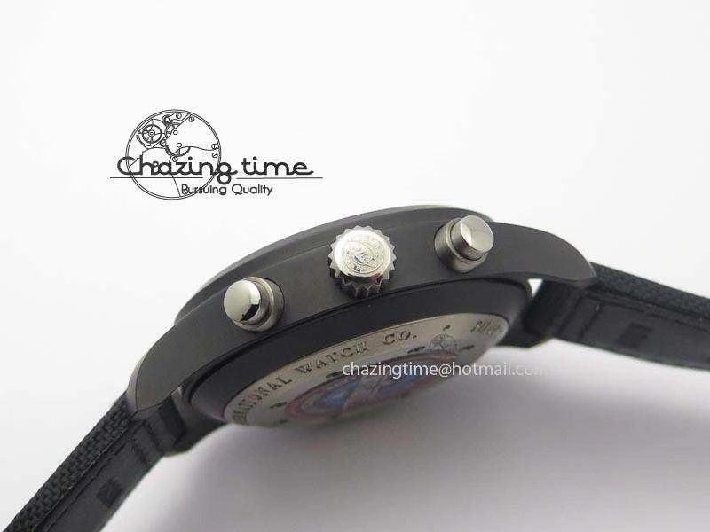 Pilot Chrono IW388001 Real Ceramic ZF 1:1 Best Edition On Black Nylon Strap A Thermal 7279