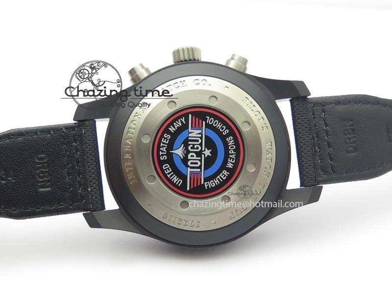 Pilot Chrono IW388001 Real Ceramic ZF 1:1 Best Edition On Black Nylon Strap A Thermal 7279