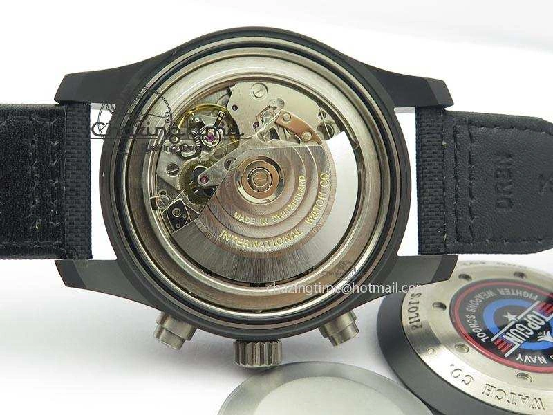 Pilot Chrono IW388001 Real Ceramic ZF 1:1 Best Edition On Black Nylon Strap A Thermal 7279