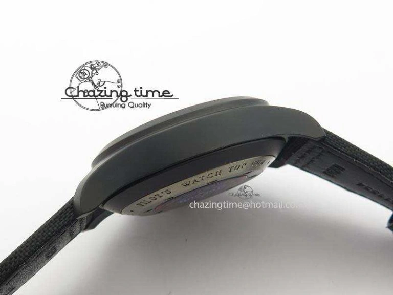 Pilot Chrono IW388003 Real Ceramic V6F Best Edition Green Markers On Black Nylon Strap A Contemporary 7283