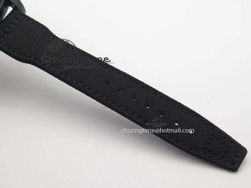 Trendy Pilot Chrono IW388003 Real Ceramic ZF 1:1 Best Edition On Black Nylon Strap A 7322