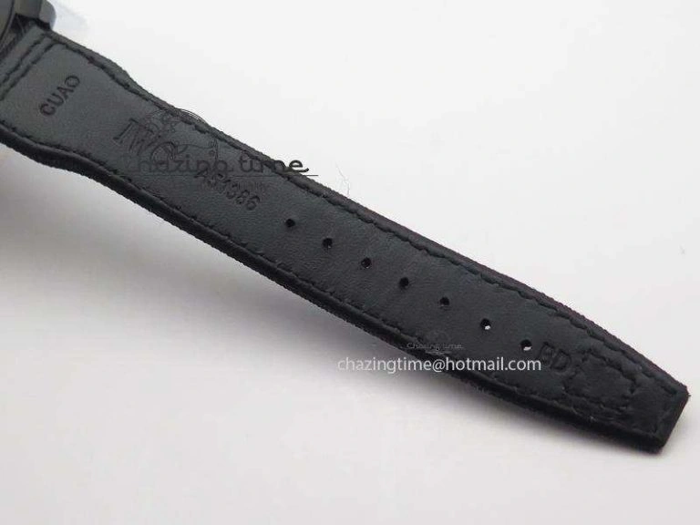 Trendy Pilot Chrono IW388003 Real Ceramic ZF 1:1 Best Edition On Black Nylon Strap A 7322