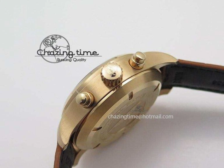 Pilot Chrono RG 3878 Gray Dial on Light Brown Leather Strap A GoAnywhere 7394