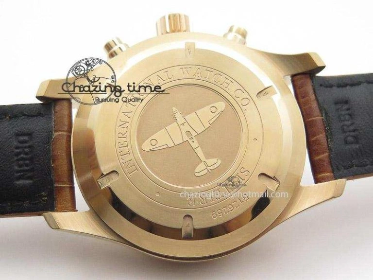 Pilot Chrono RG 3878 Gray Dial on Light Brown Leather Strap A GoAnywhere 7394