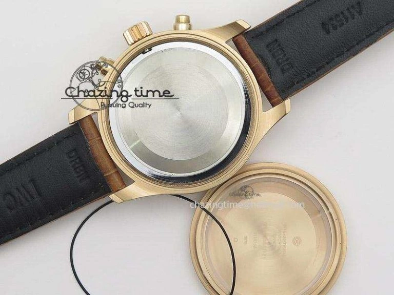 Pilot Chrono RG 3878 Gray Dial on Light Brown Leather Strap A GoAnywhere 7394