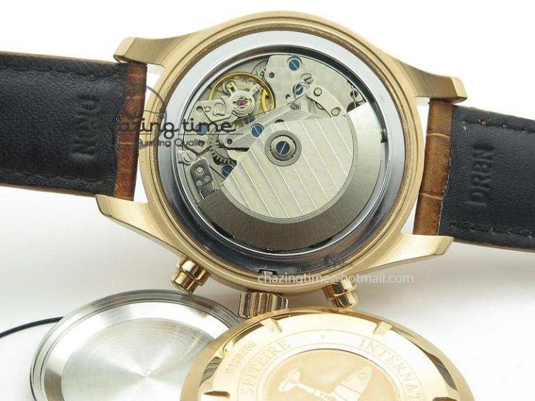Pilot Chrono RG 3878 Gray Dial on Light Brown Leather Strap A GoAnywhere 7394