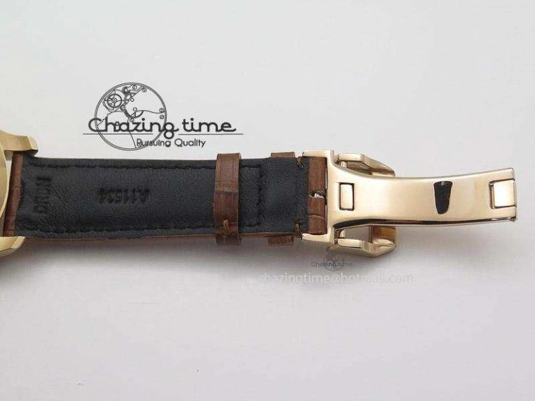 Pilot Chrono RG 3878 Gray Dial on Light Brown Leather Strap A GoAnywhere 7394