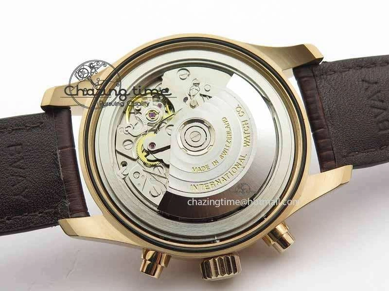Pilot Chrono RG 3878 V6F Best Edition Gray Dial On Brown Leather Strap A Popular 7254