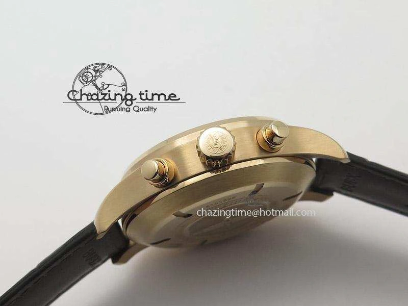 Neat Pilot Chrono RG 3878 ZF Best Edition Grey Dial On Brown Leather Strap A 7330