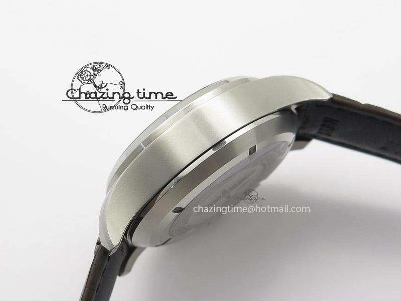 Pilot Chrono SS 3878 Gray Dial on Brown Leather Strap A StreetReady 7395