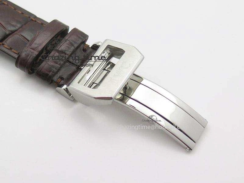 Pilot Chrono SS 3878 Gray Dial on Brown Leather Strap A StreetReady 7395