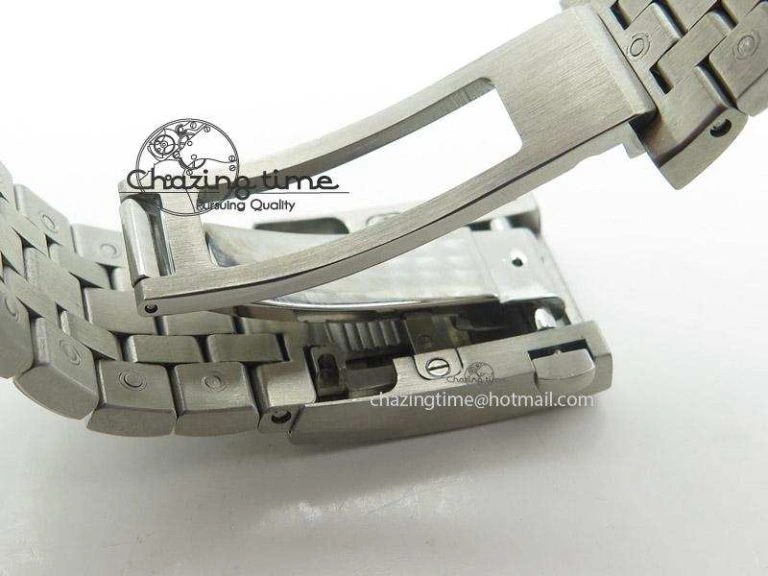 Cozy Pilot Chrono SS IW387809 ZF 1:1 Best Edition Silver Dial On SS Bracelet A 7327
