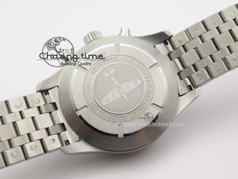 Cozy Pilot Chrono SS IW387809 ZF 1:1 Best Edition Silver Dial On SS Bracelet A 7327