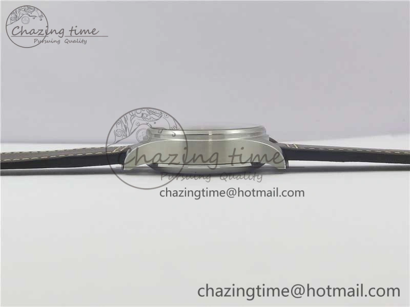 Pilot Chrono Spitfire IW387903 SS ZF 1:1 Best Edition Black Dial on Brown Leather Strap A HighPerformance 7127