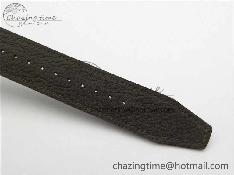 Timeless Pilot IW326801 SS MK 1:1 Best Edition Black Dial on Green Nylon Strap MIYOTA 7122