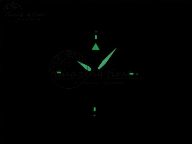 Timeless Pilot IW326801 SS MK 1:1 Best Edition Black Dial on Green Nylon Strap MIYOTA 7122
