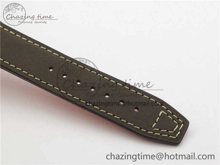 EasyCare Pilot IW326803 SS MK 1:1 Best Edition Black Dial on Brown Leather Strap MIYOTA 7146
